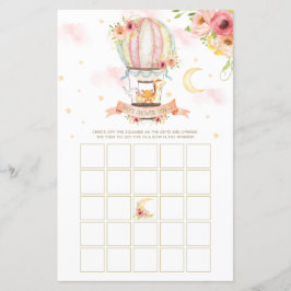 Jogo de Chá de fraldas de Animais do Balão de Ar Q