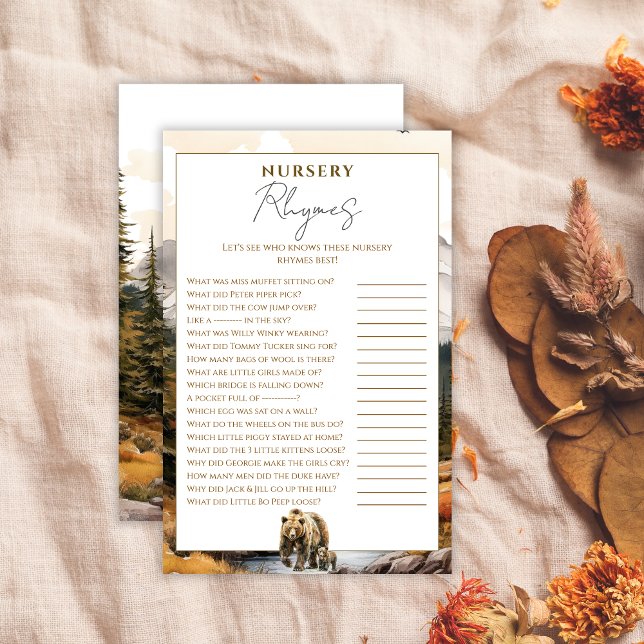 Jogo de Chá de fraldas do Whimsical Beige Nursery  (Criador carregado)