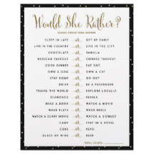 Jogo de Chá de Noiva | Ela Preferiria