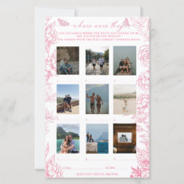 Jogo de Chá de panela Branco e Rosa Floral Vitoria