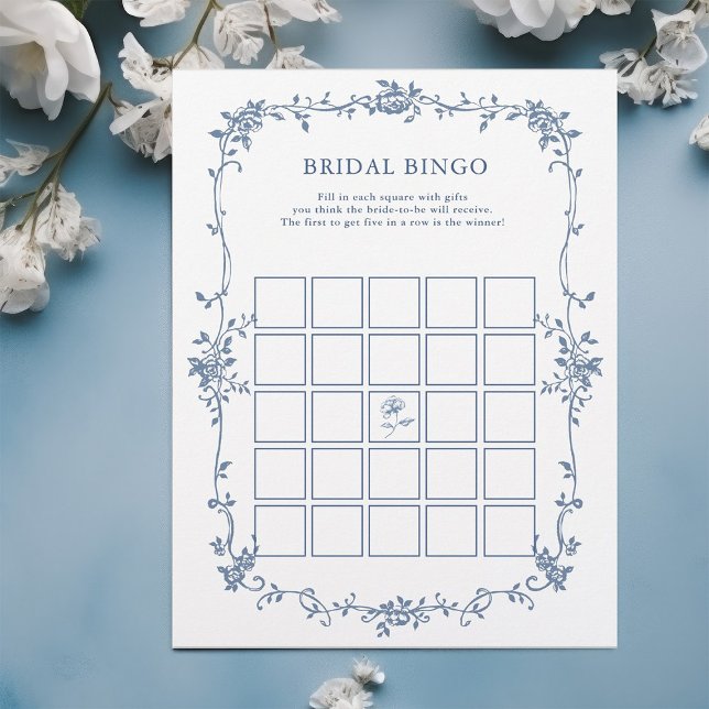 Jogo de Chá de panela "Bridal Bingo" Azul Vitorian (Criador carregado)