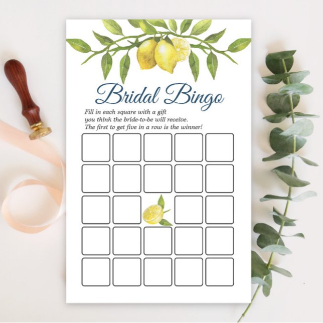 Jogo de Chá de panela Chic com Limão e Greenery (Criador carregado)