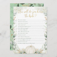 Jogo de Chá de panela de Abóbora Como Você Conhece