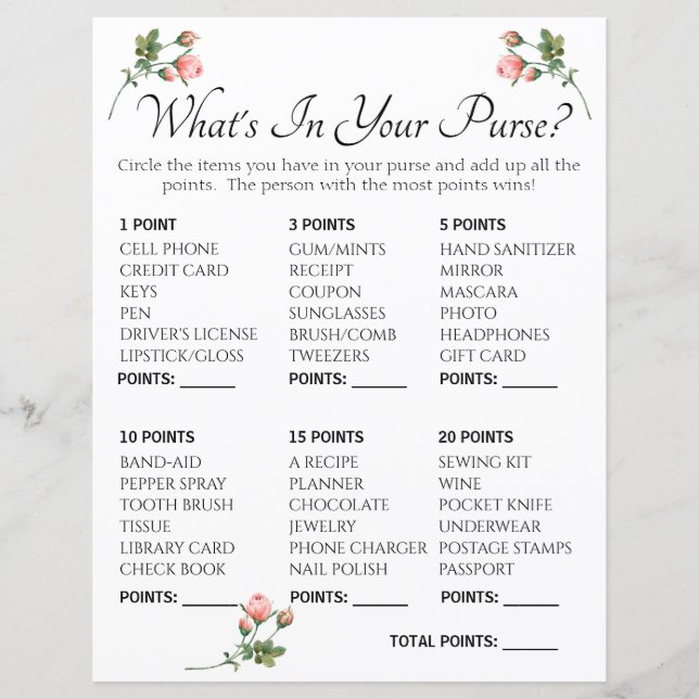 Jogo de Chá de Panela de Noiva - O que tem na sua  (Frente)