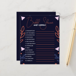 Jogo de Chá de panela do Word Scramble