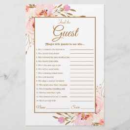 Jogo de Chá de panela Dourado com Cor-de-Água Rosa