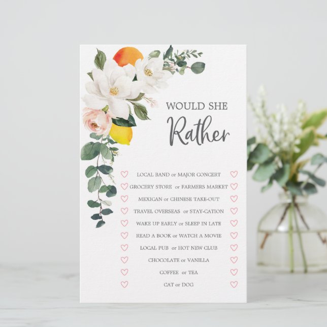 Jogo de Chá de panela Duplo Lado Magnolia Cirtrus (Em pé/Frente)