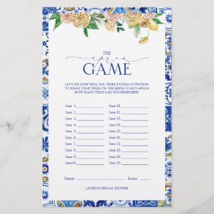 Jogo de Chá de panela Elegante do Mediterrâneo com