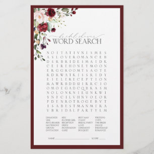 Jogo de Chá de panela Floral Elegante Burgundy Blu