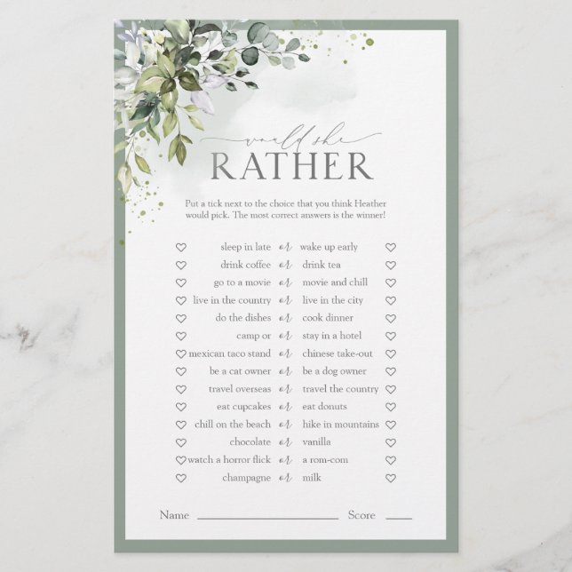 Jogo de Chá de panela Floral Eucalyptus Azul Dusty (Frente)