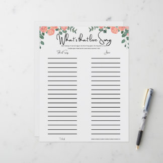 Jogo de Chá de panela Musical Floral Divertido