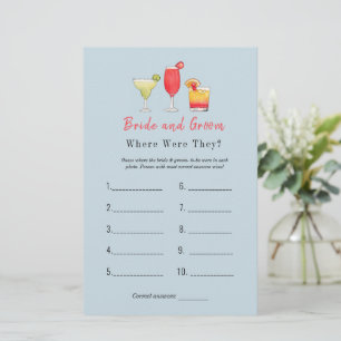 Jogo de Chá de panela "Onde eles estavam"