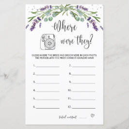 Jogo De chá de panela Onde Eles Estavam