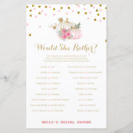 Jogo de Chá de panela rosa e Dourado, Abóbora