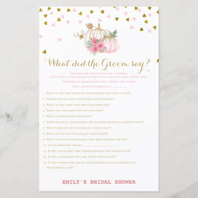 Jogo de Chá de panela rosa e Dourado, Abóbora (Frente)