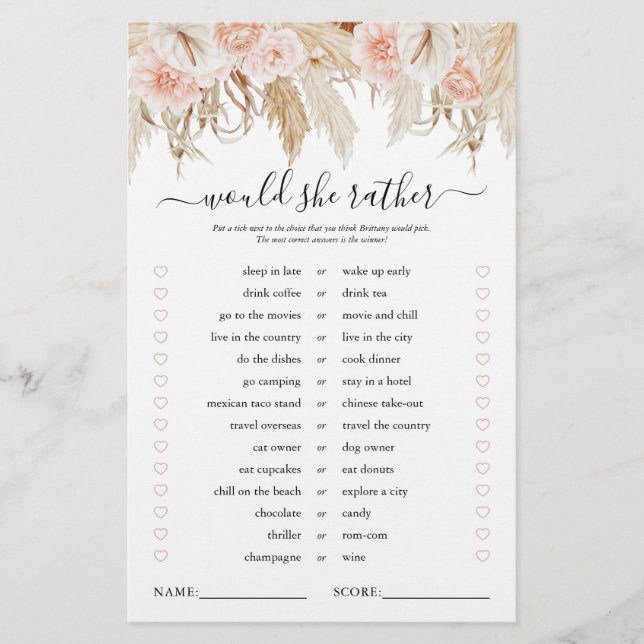 Jogo de Chá de panela Rosa Pampas (Frente)