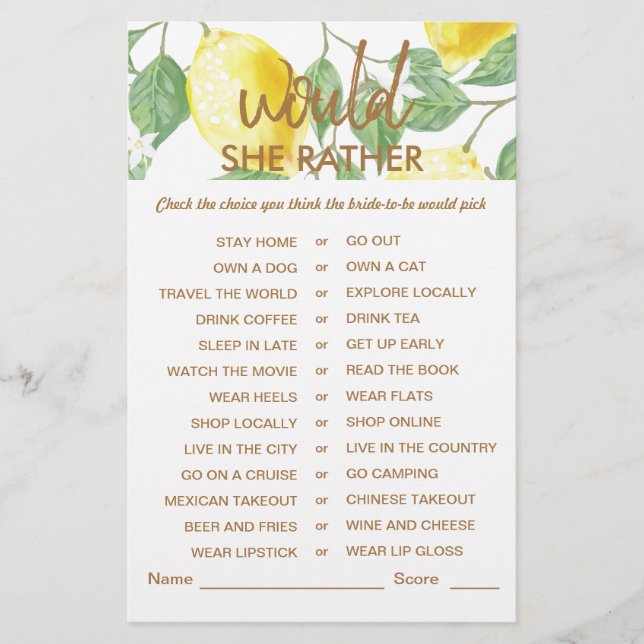 Jogo de Chá de panela Verde Moderno com Limão Amar (Frente)