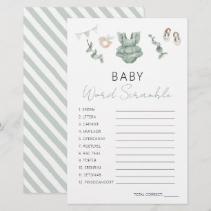 Jogo de Chá Eucalyptus Baby Girl Green