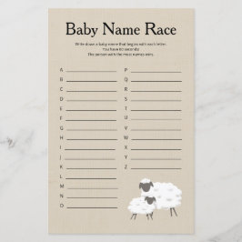 Jogo de Chá Race Sbaby