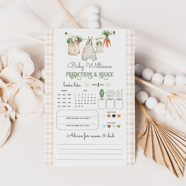 Jogo de Chás de fraldas do mercado de agricultores (Criador carregado)