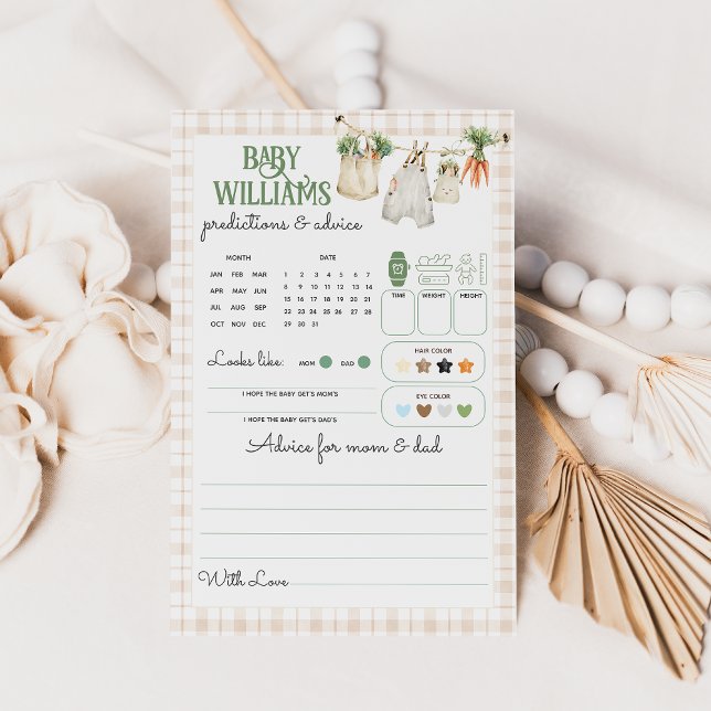 Jogo de Chás de fraldas do mercado de agricultores (Criador carregado)