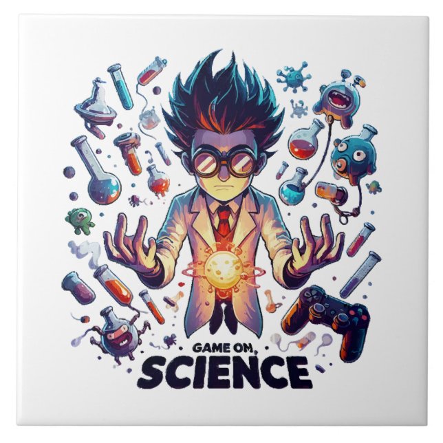 Jogo de Concoção Química, Tema Ciência (Frente)