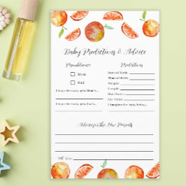 Jogo de conselhos sobre previsões de Chás de frald