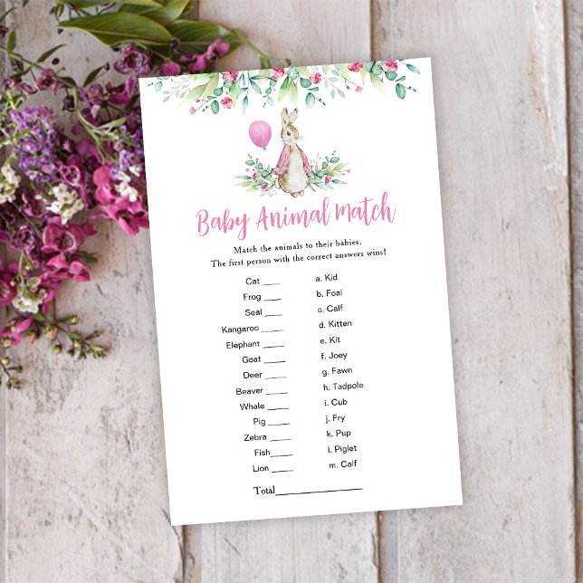 Jogo de Correspondência de Bebês Peter Rabbit (Criador carregado)