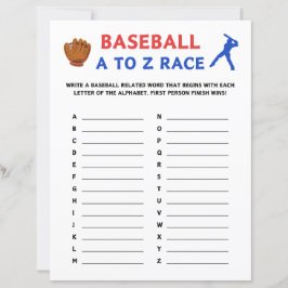 Jogo De Corrida De Baseball A A Z