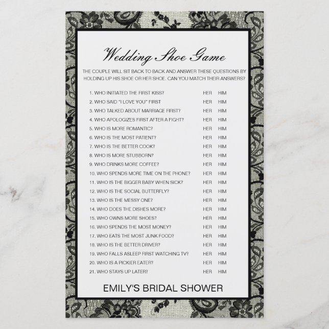 Jogo de Cunhas de Casamento Editável Jogo de Chuve (Frente)