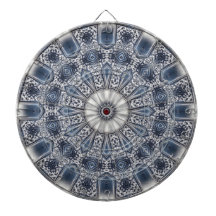 Alvo de Dardos Decorativo Azul