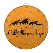 Aventuras ao Ar Livre-Camping-Alvo de Dardos