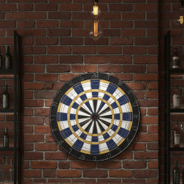 Jogo De Dardo Blue Gold Professional Dartboard Wall Art