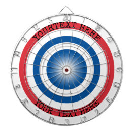 Jogo De Dardo Custom Dartboard Target with Personalized Text
