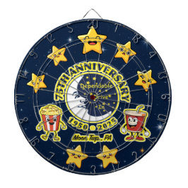 Jogo De Dardo Dependable Drive In 75th Anniversary Dartboard