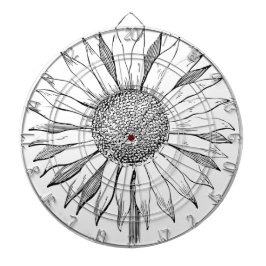 Jogo De Dardo Girassol Ilustrado