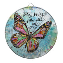 Hoje Estarei Cheio De Joy Dart Board