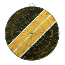 Linhas brancas Douradas verdes