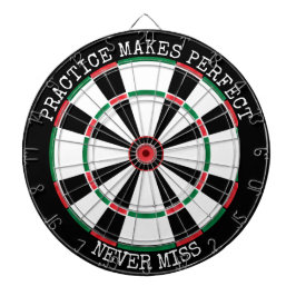 Jogo De Dardo Motivational Dartboard Wall Art Practice Quote
