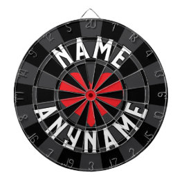 Jogo De Dardo NOME Personalizado Ame QUALQUER NOME Black Charcar
