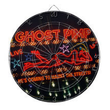 Painel de Dardos Ghost Pimp