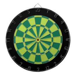 Jogo De Dardo Placa Dart: Limão, Verde E Preto