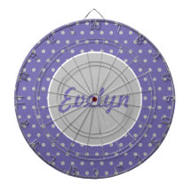 Quadro de Bolinhas personalizado (Lavanda)