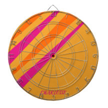 Retrô Gira Girly Monograma Mostarda Laranja Cor-de