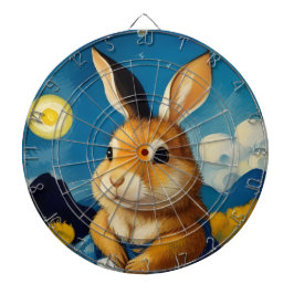 Jogo De Dardo Starry Primavera Bunny Dart Board