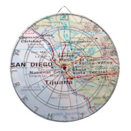 Jogo De Dardo United States 1830 Historical Vintage Map