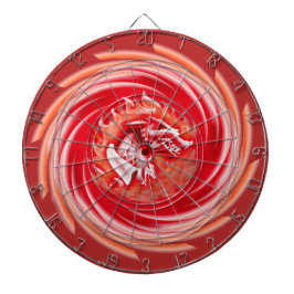 Jogo De Dardo Wild Wolf Whirling Red Dartboard