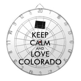 Jogo De Dardos MANTER CALM e AMOR COLORADO personalizáveis