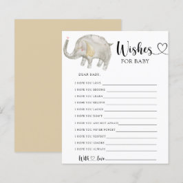 Jogo de festa do pequeno elefante | desejos para o