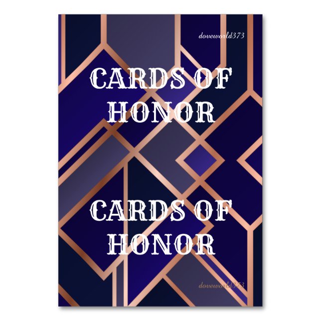 Jogo de Honra de Cartões (Frente)